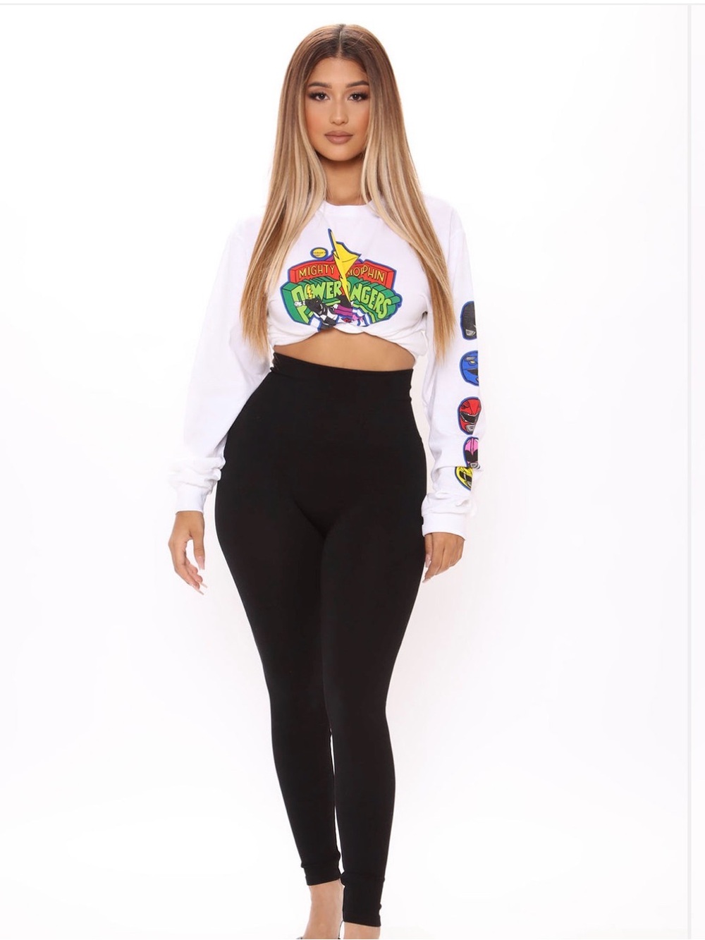 Black High-Waist Leggings